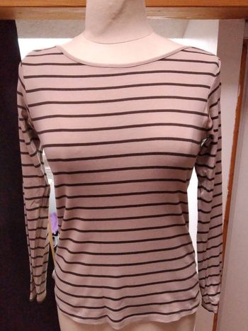 Tee shirt manches longues marin