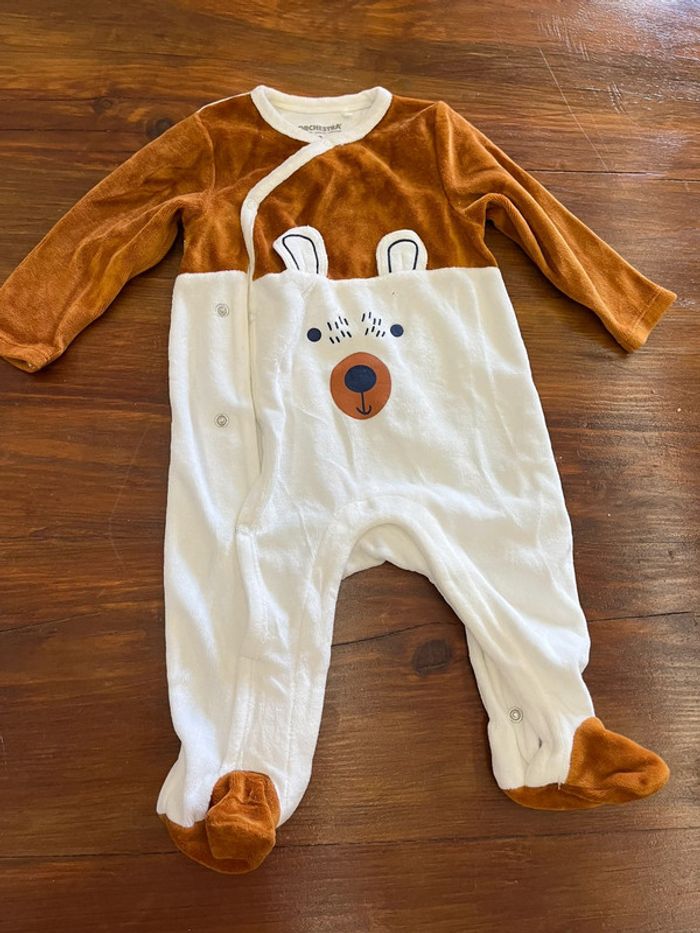 Lot de 2 pijamas en velour