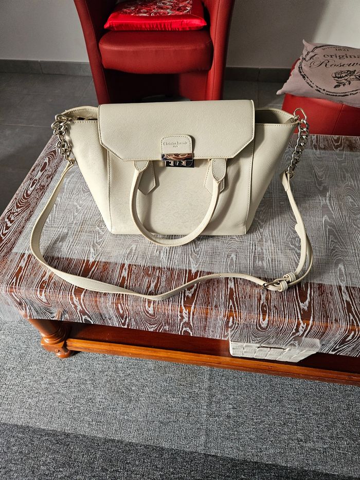 Sac à main Christian Lacroix écru