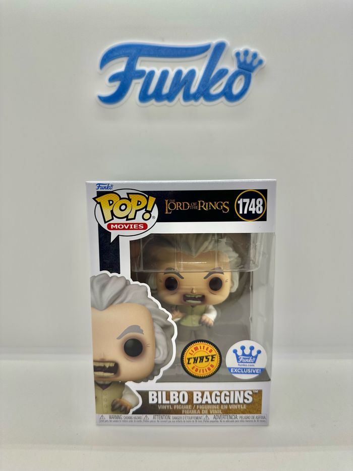 Funko Pop The Lord of the Rings Bilbo Baggins 1748 Chase Funko Exclusive - photo numéro 2