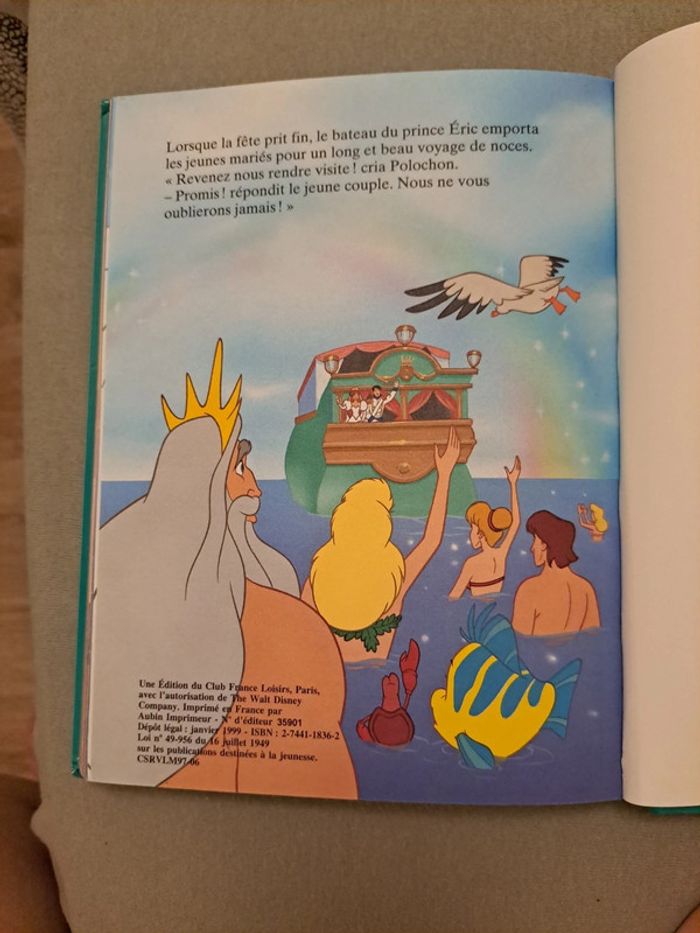 Le livre La petite sirène - photo numéro 3