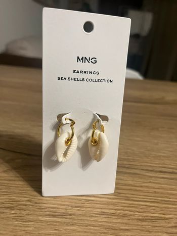 Boucle d’oreille coquillage