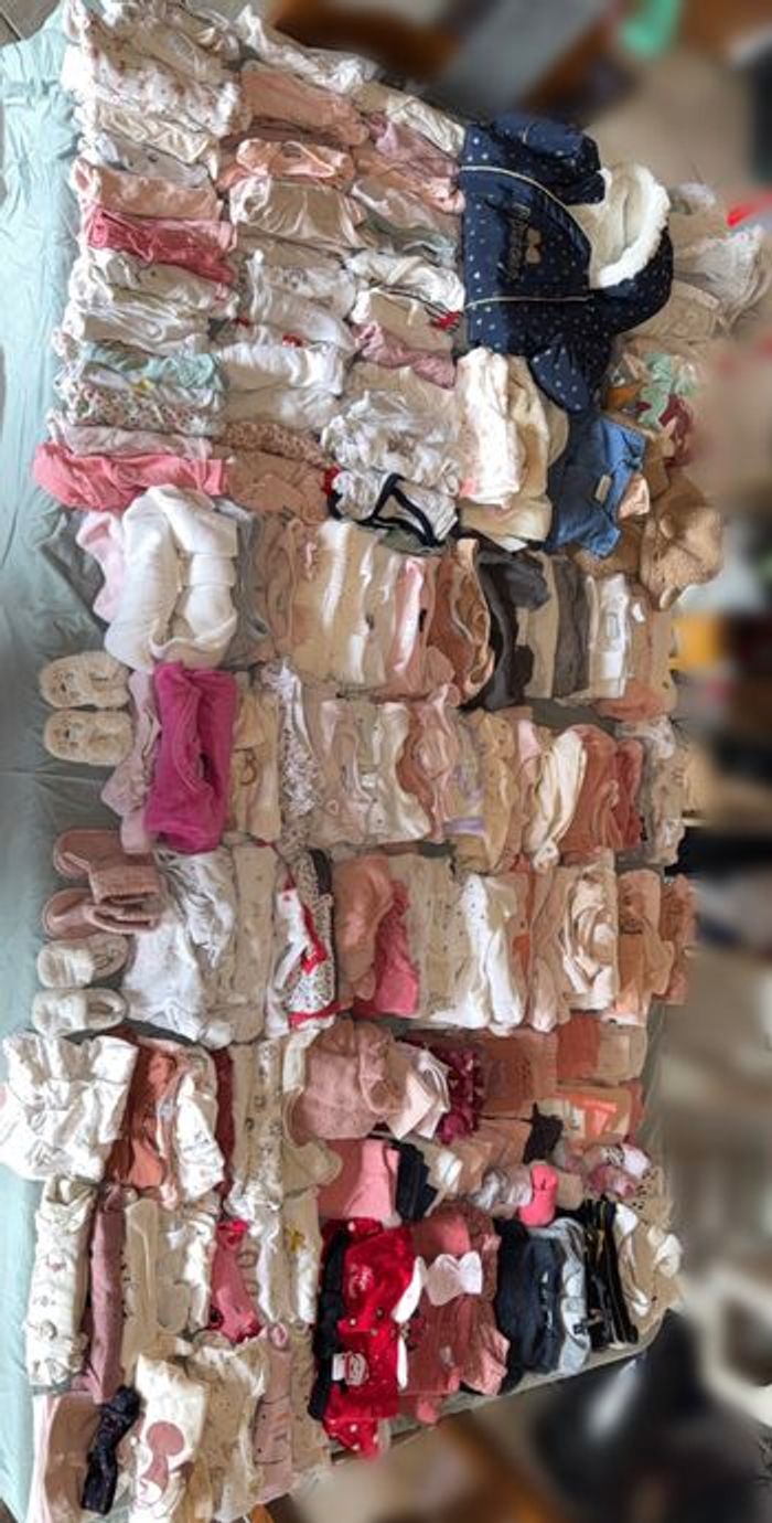 Gros lot fille 0-1 mois