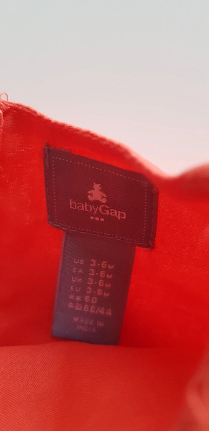 Tee-shirt Babygap 3/6 mois - photo numéro 3