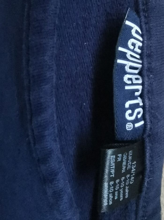 T-shirt manches longues bleu marine - photo numéro 3