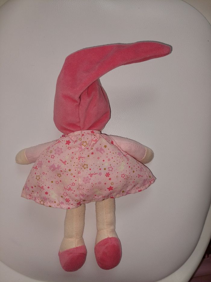 Doudou Poupée Corolle Melle cassis robe impriméeI 25 cm - photo numéro 2