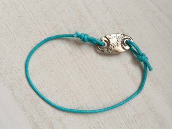 Bracelet solidaire Cool turquoise ajustable