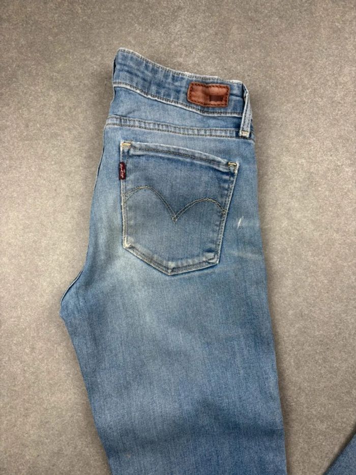 Jean pantalon coupe slim levis bleu taille 26 - photo numéro 2
