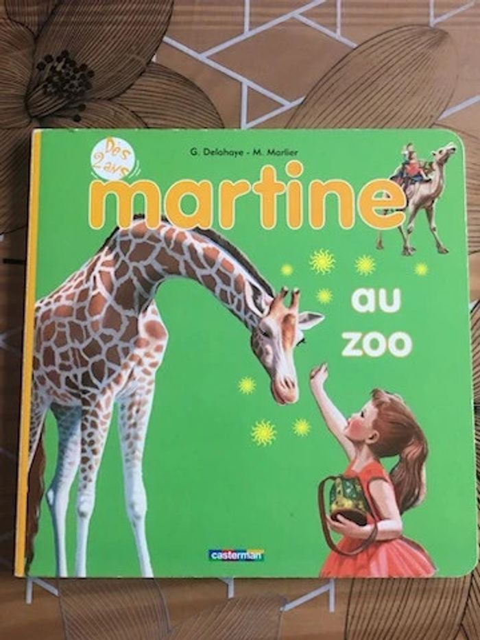 Livre Martine au zoo