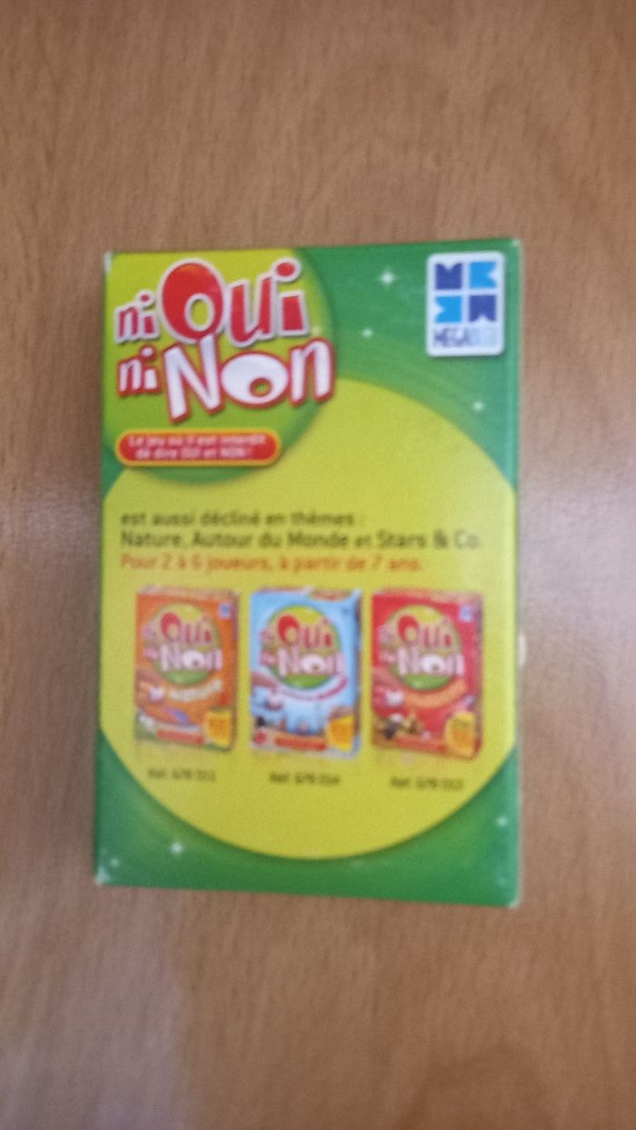 Jeu de société ni oui ni non - photo numéro 5