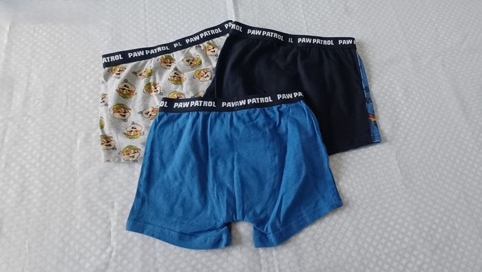 Lot 3 boxers 122/128 6/8 ans - photo numéro 2