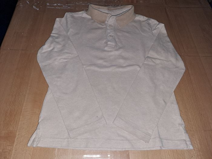 polo beige kiabi 8 ans