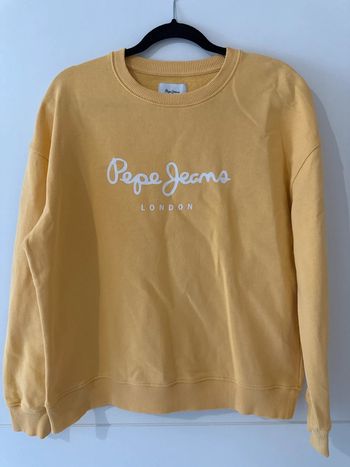 Sweat Pepe Jeans jaune – Taille M – Très bon état