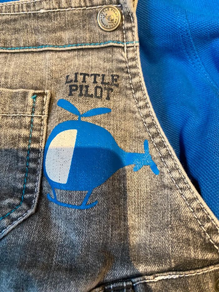 Ensemble polo salopette orchestra 2 ans - photo numéro 5