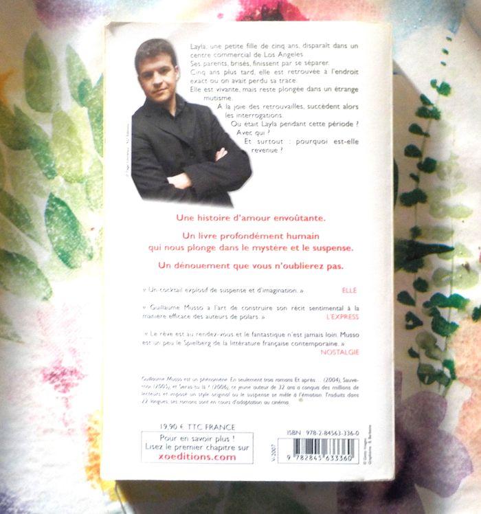 PARCE QUE JE T'AIME de Guillaume MUSSO Ed. XO - photo numéro 3