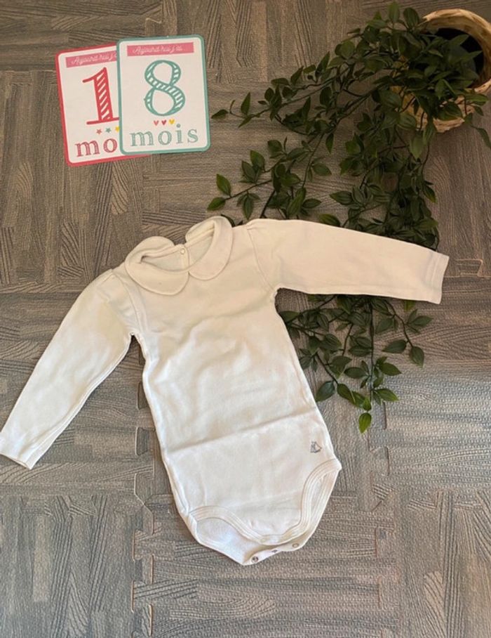 Bodie manches longues col Claudine : petit bateau