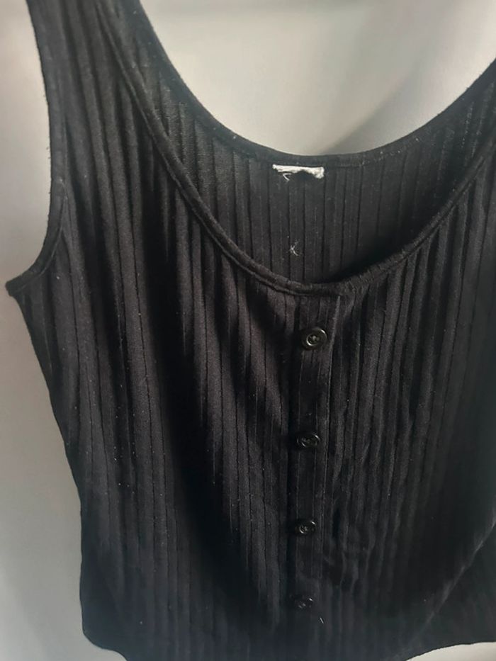 Débardeur noir h&m taille L - photo numéro 3
