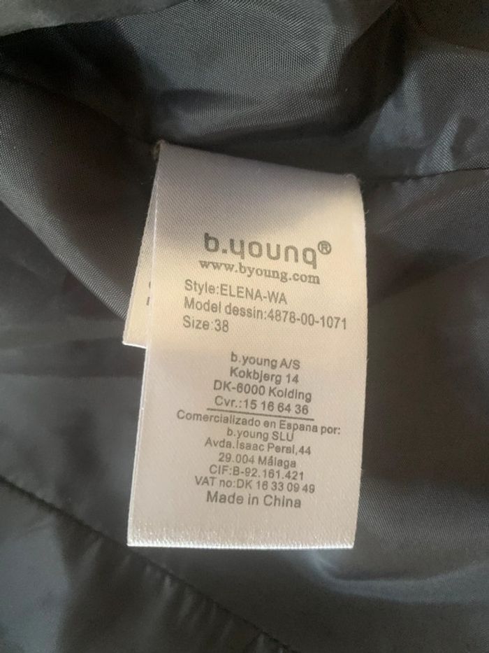 Veston beyoung gris foncé taille 38 - photo numéro 11