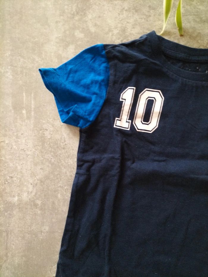Tee-shirt bleu Taille 4/5 ans - photo numéro 3