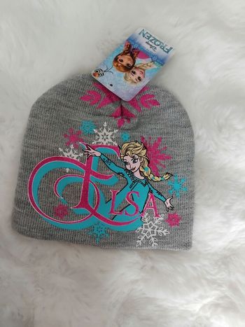Bonnet fille Reine des neiges,Disney, neuf,taille 52