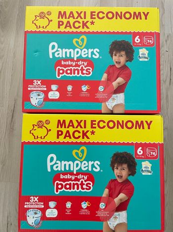 Pampers pants taille 6 