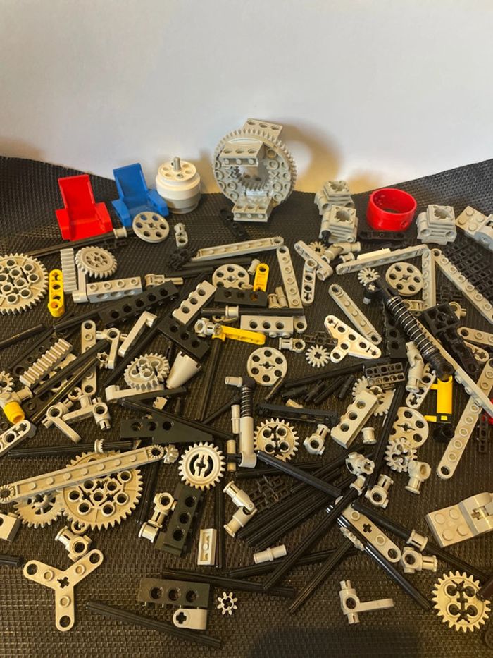 Lego Technic lot vrac clips fixations barres connecteurs officiel vintage pièces détachées - photo numéro 8