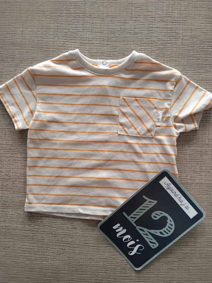 Tee shirt 12 mois / 74 cm
