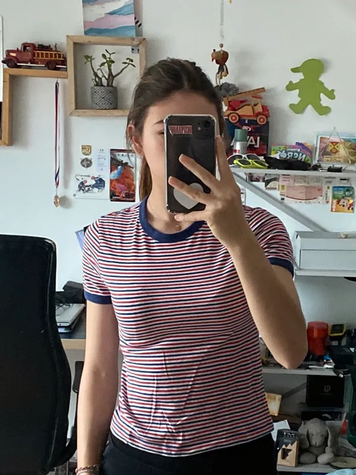 T-shirt a rayure