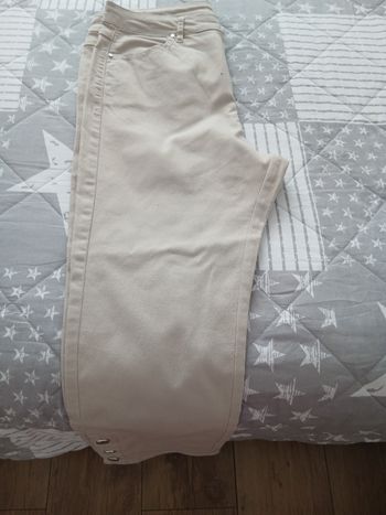 Pantacourt beige