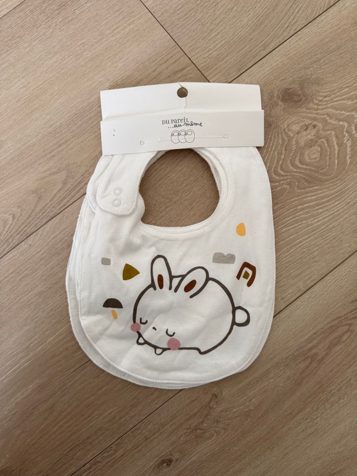 Lot 3 Bavoirs animaux DPAM