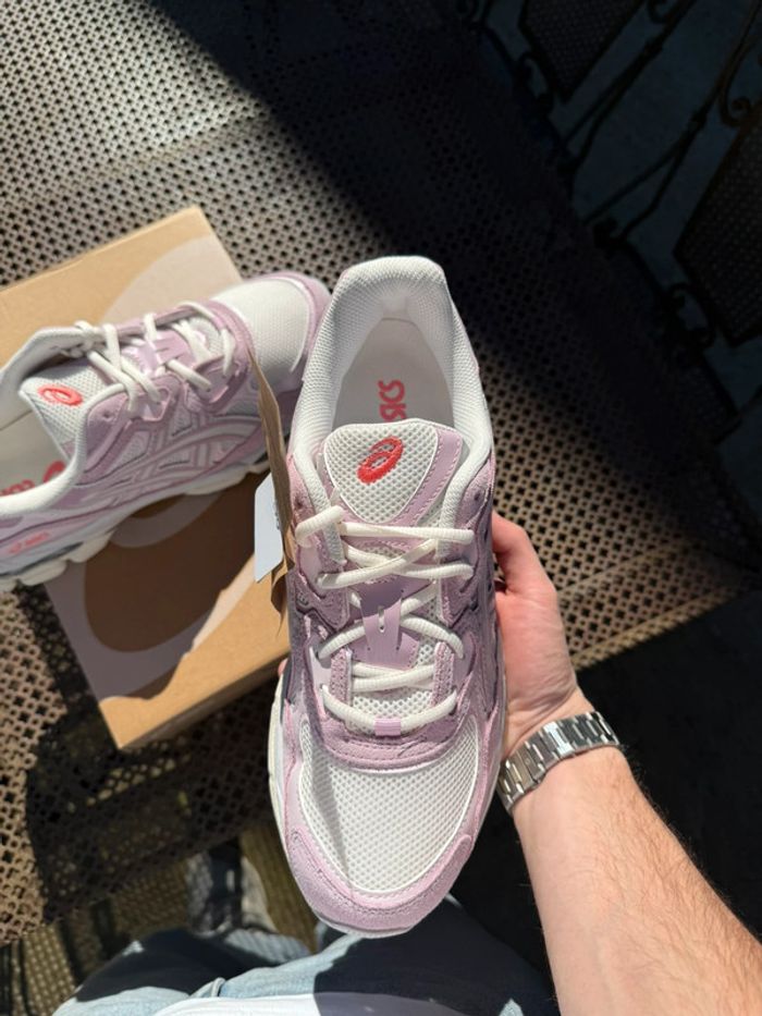 asics gel nyc rose cream/rose - photo numéro 2