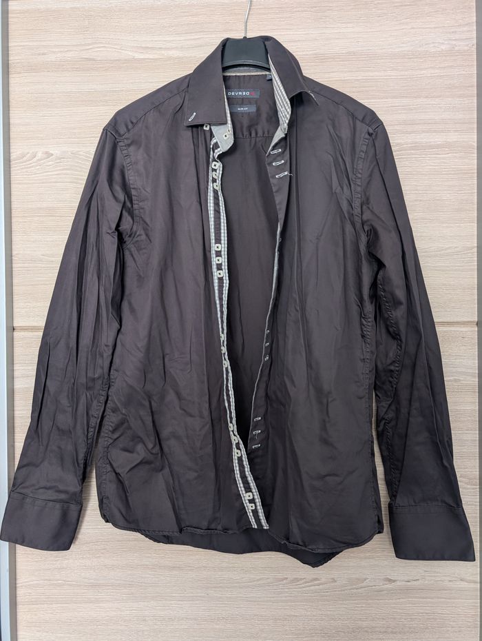 Très belle chemise homme Devred, taille L, 100% coton