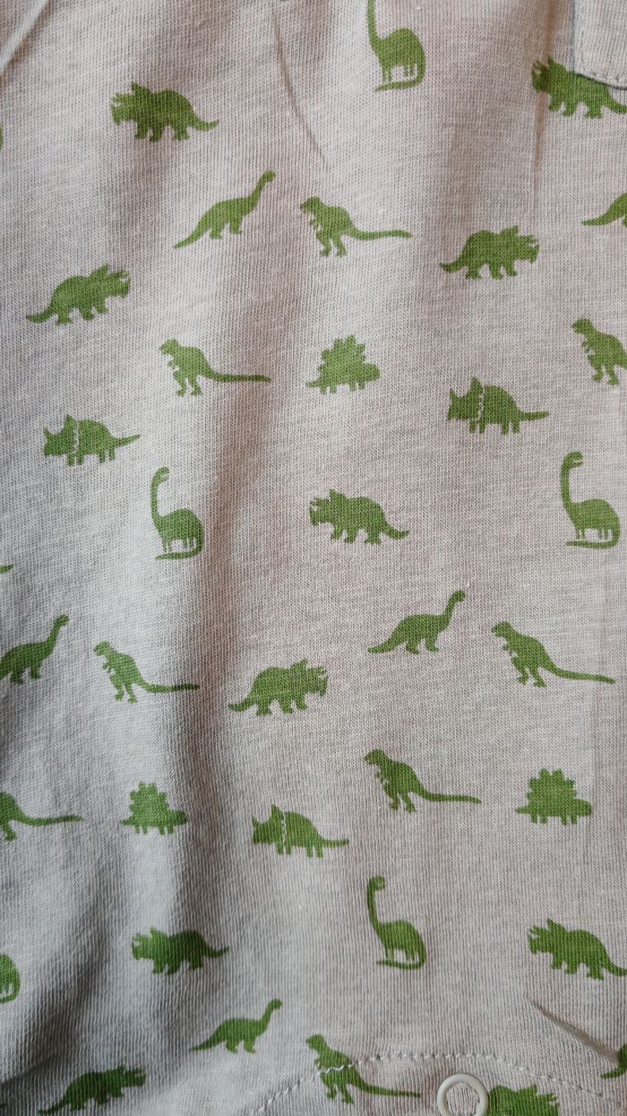 Combishort dinosaure bébé 3 mois - photo numéro 4