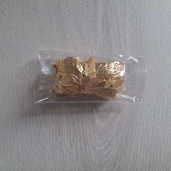 Ruban de feuilles dorées de 10 mètre - DIY, cadeaux & déco
