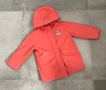 Imperméable/Veste de pluie « Milla Star » corail taille 98 cm