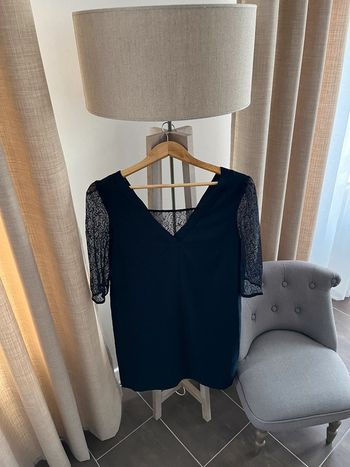 Robe évasée Bleu nuit Naf Naf