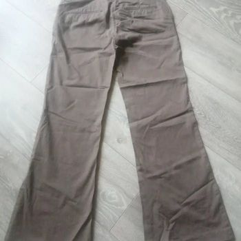 🌸Pantalon marron clair flare Taille 36 Tendance 2022 "Camaïeu" 🌸