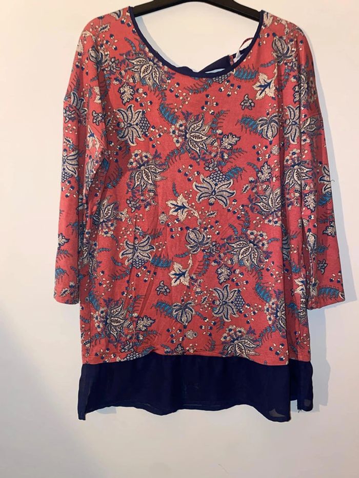 T-shirt 👕 3/4 manches - Camaïeu - Taille M