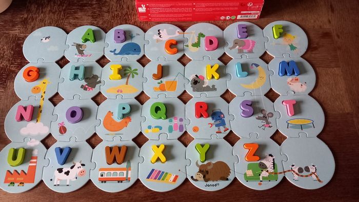 Puzzle j'apprends l'alphabet  3-6ans - photo numéro 2