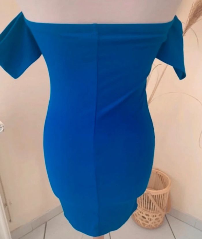 Robe côtelée, bleue, Forever21 - photo numéro 8