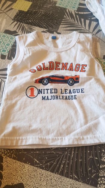 Tee-shirt sans manches