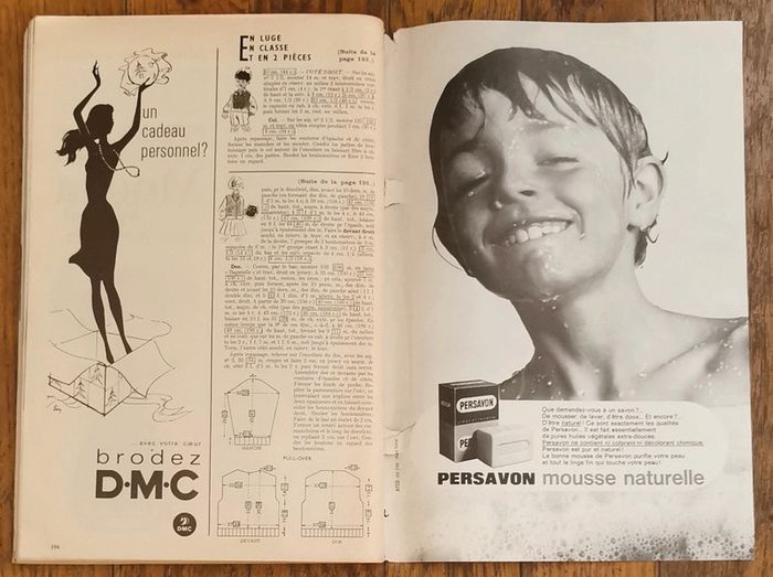 Ancien magazine Modes et travaux 1964 avec 1 patron + 2 suppléments n°767 vintage - photo numéro 17