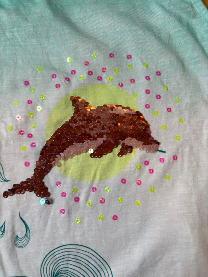 T-shirt DPAM 7 ans - Porté 1 fois - photo numéro 3