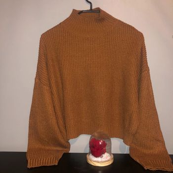Pull confortable marron