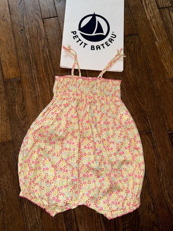 Barboteuse petit bateau 18 mois