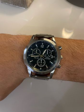 Montre en acier inoxydable