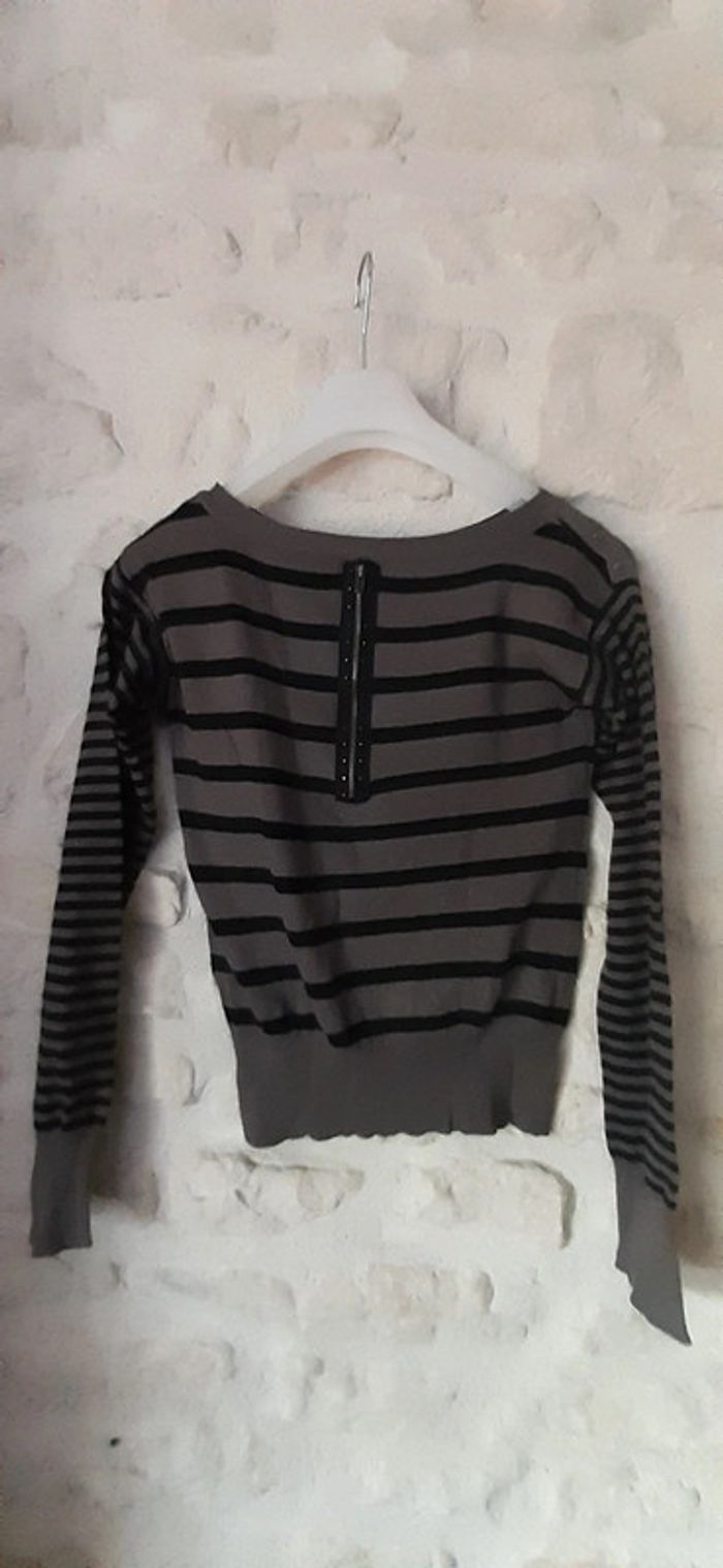 Joli pull rayé 14 ans Caprice de fille - photo numéro 4