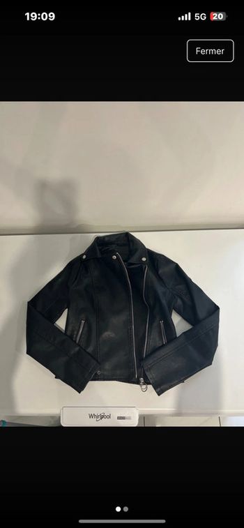 Veste similicuir