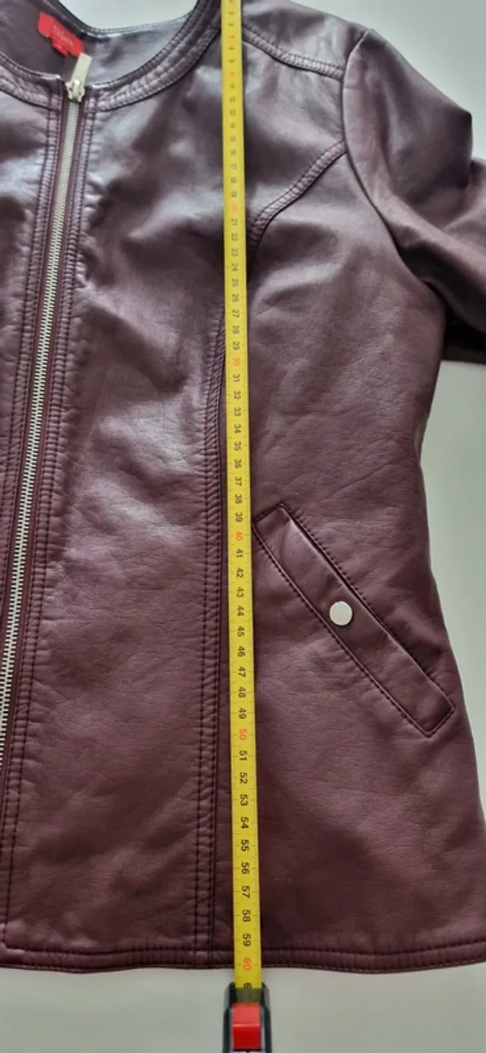 Veste bordeau - photo numéro 8