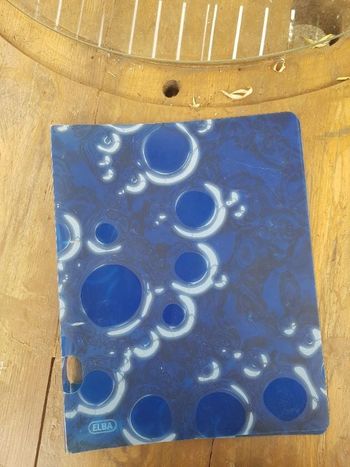 Classeur souple A4. 2 anneaux. Elba